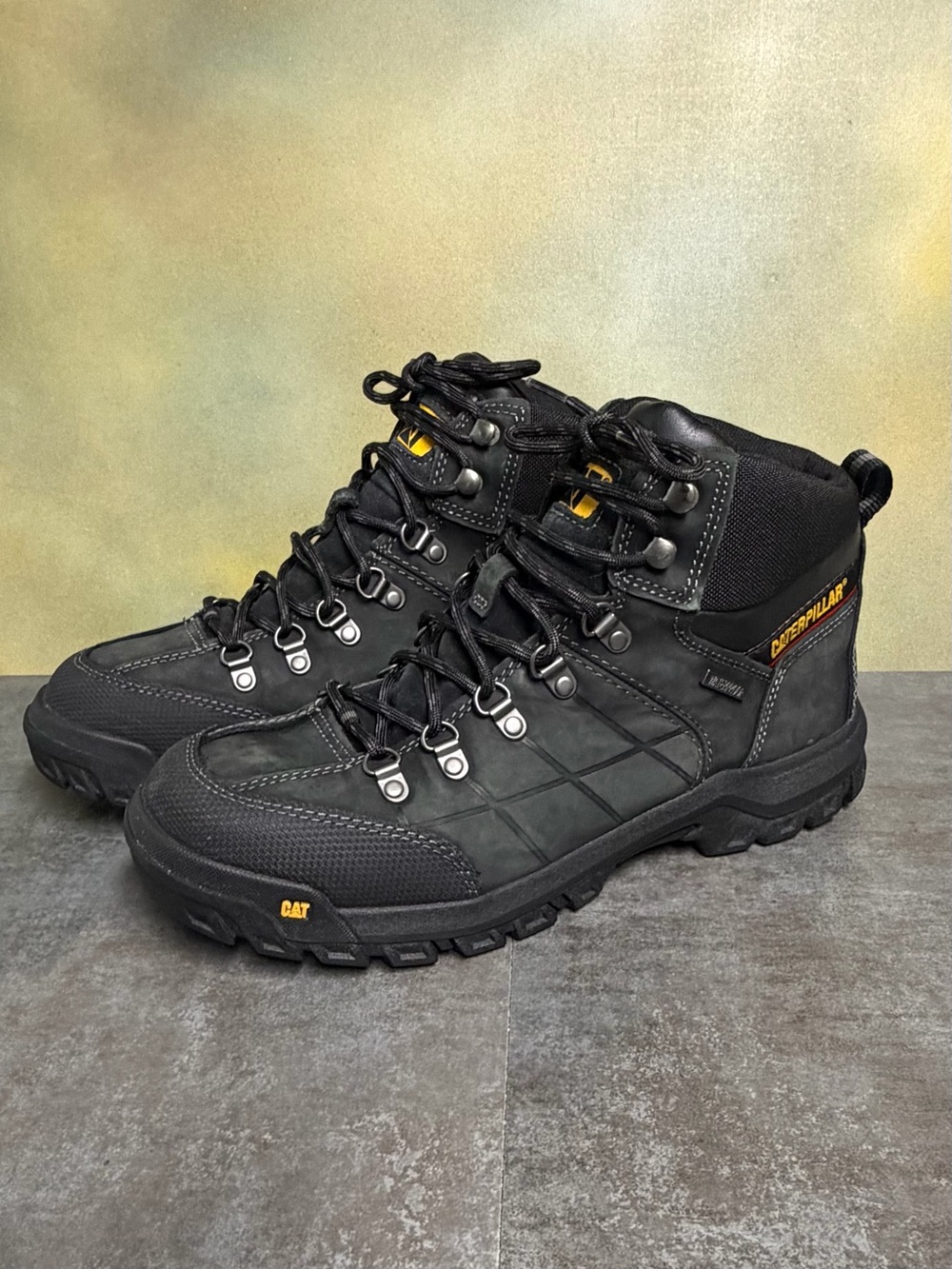 Caterpillar P74129 Men's Wide Threshold Waterproof Soft Toe Work Boots Size 10.5 - Picture 3 of 16
